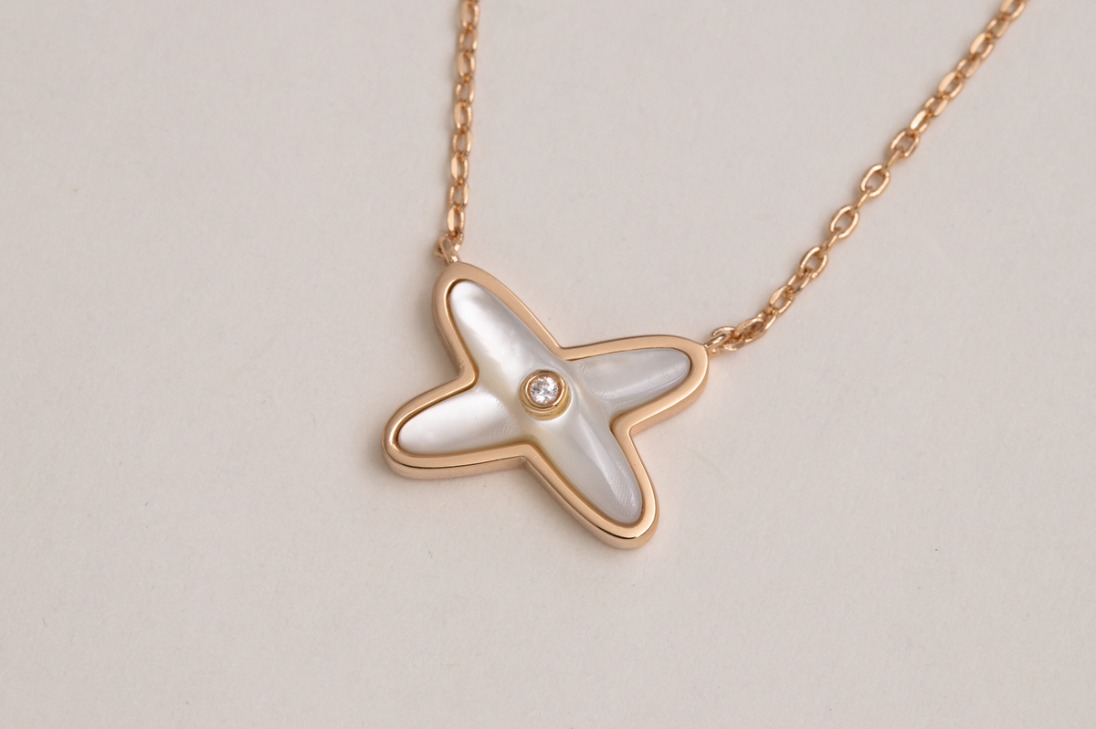 ¡®lume Jewelry¡¯JEUX DE NECKLACE 1 DIAMOND