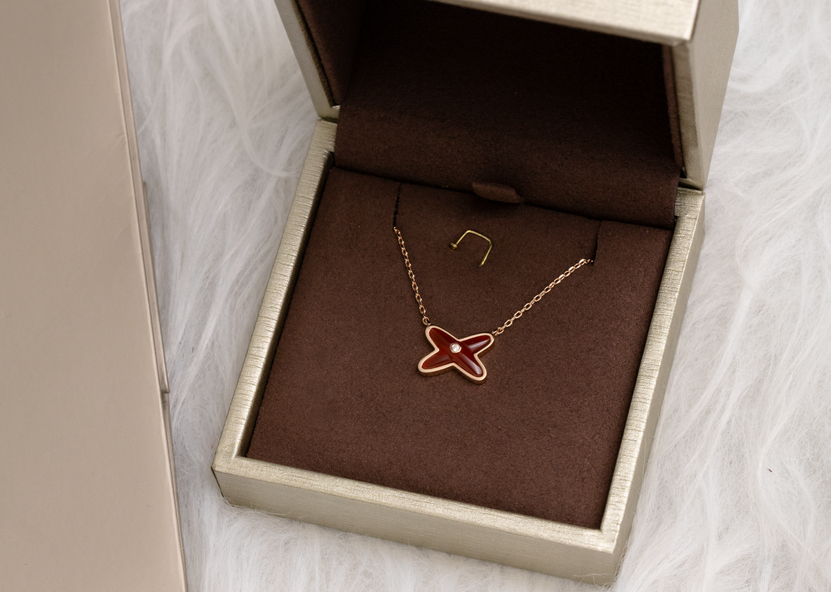 ¡®lume Jewelry¡¯JEUX DE NECKLACE 1 DIAMOND