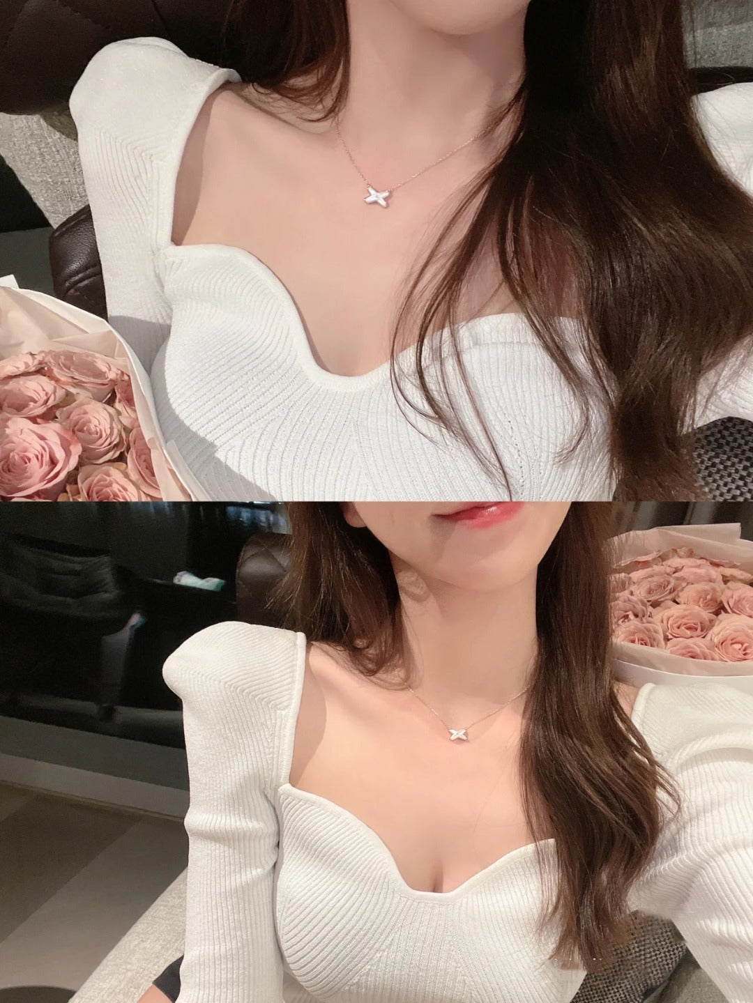 ¡®lume Jewelry¡¯JEUX DE NECKLACE 1 DIAMOND