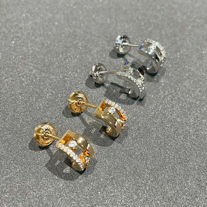 [lume Jewelry]MOVE ROMANE EARRINGS DIAMOND