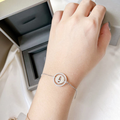 [lume Jewelry]LUCKY MOVE PAVED DIAMOND BRACELET