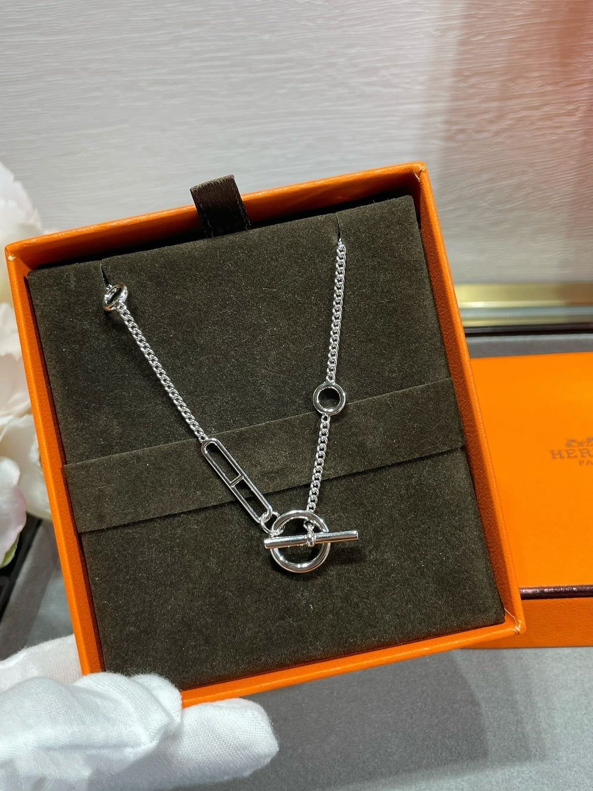 ¡®lume Jewelry¡¯HM STERLING CHAINE D'ANCRE HEART
