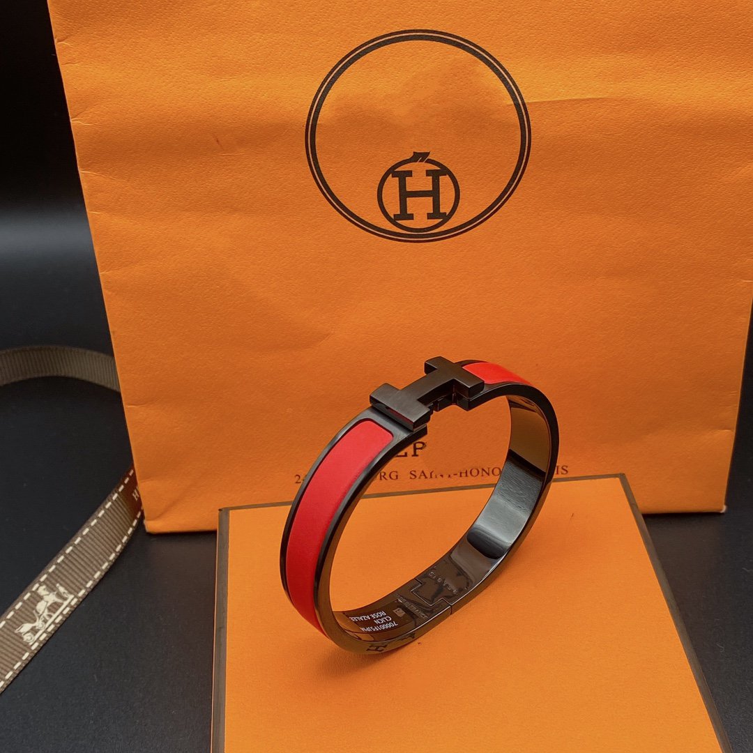 ¡®lume Jewelry¡¯CLIC HM SO BLACK RED BRACELET