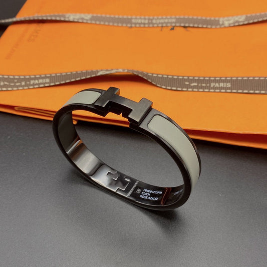 ¡®lume Jewelry¡¯CLIC HM SO BLACK GREY BRACELET