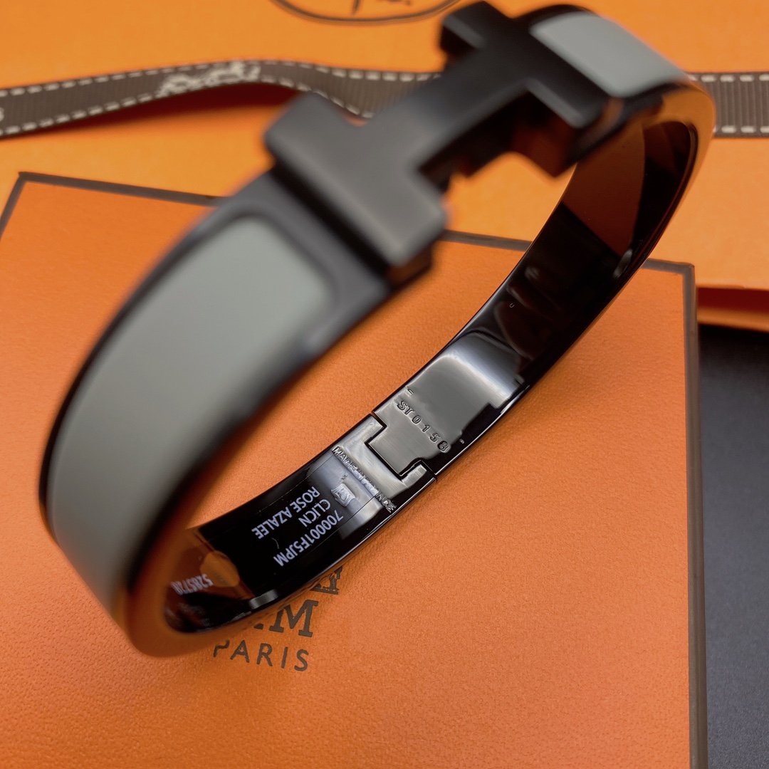 ¡®lume Jewelry¡¯CLIC HM SO BLACK GREY BRACELET