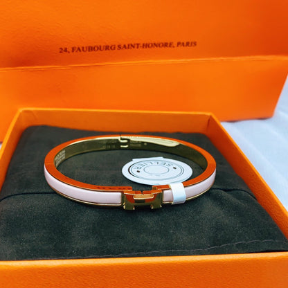 ¡®lume Jewelry¡¯CLASSIC HM CLIC  PINK 8MM ENAMEL BRACELET