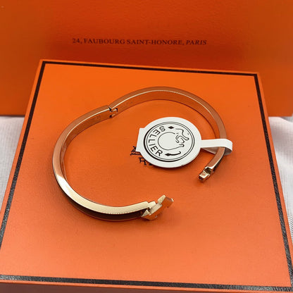 ¡®lume Jewelry¡¯CLASSIC HM CLIC BLACK 8MM ENAMEL BRACELET