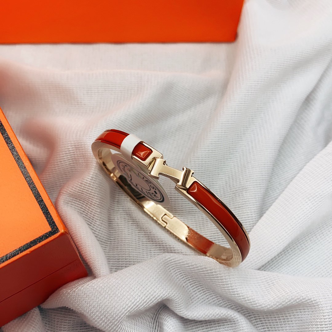 ¡®lume Jewelry¡¯CLASSIC HM CLIC RED 8MM ENAMEL BRACELET