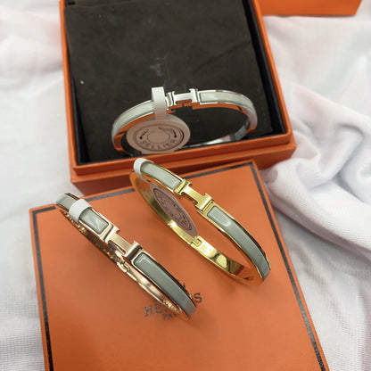 ¡®lume Jewelry¡¯CLASSIC HM CLIC GREEN 8MM ENAMEL BRACELET
