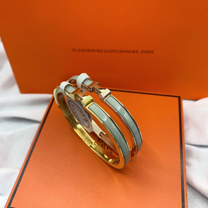 ¡®lume Jewelry¡¯CLASSIC HM CLIC GREEN 8MM ENAMEL BRACELET