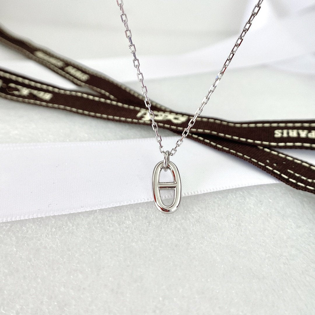 ¡®lume Jewelry¡¯HM PIG NOSE NECKLACE