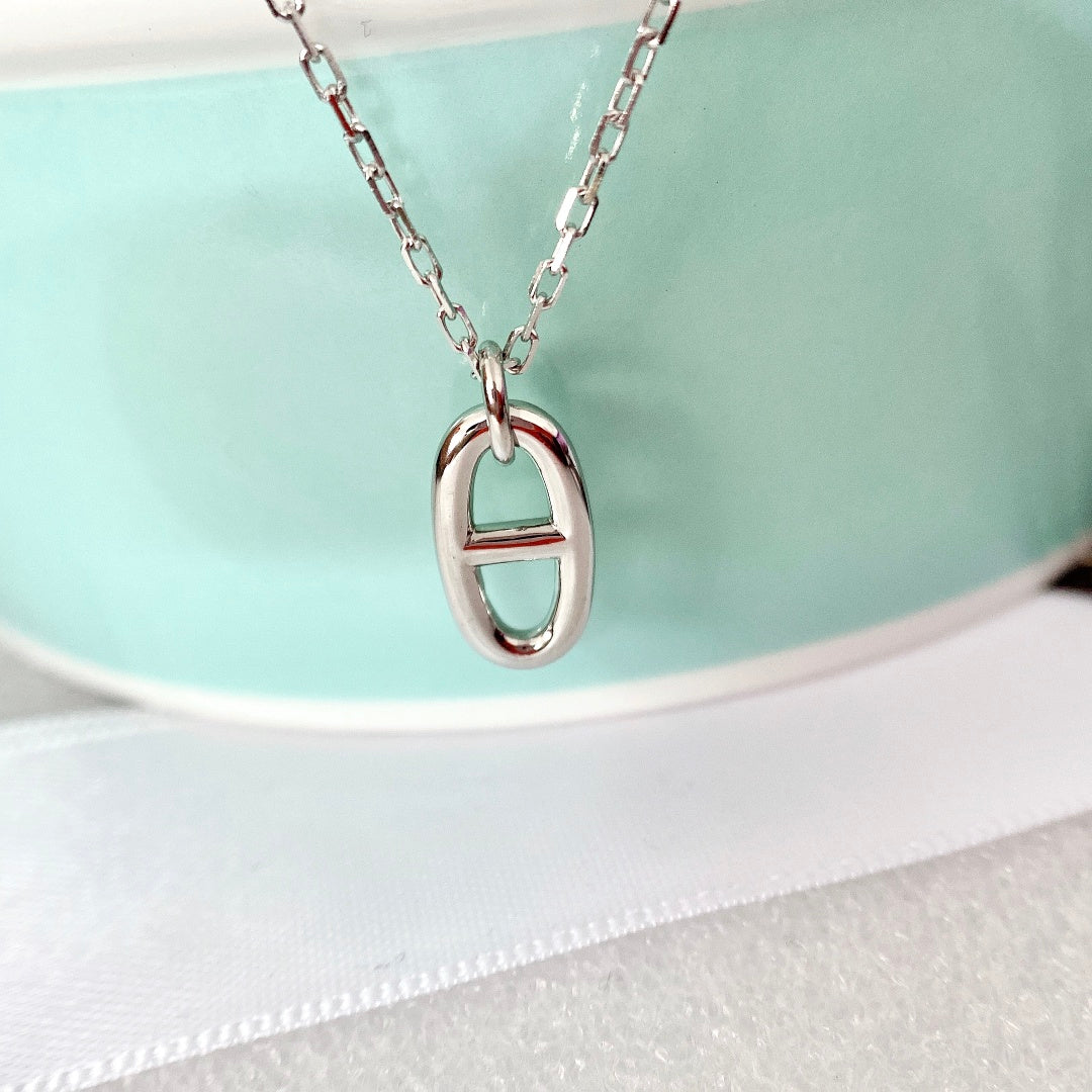 ¡®lume Jewelry¡¯HM PIG NOSE NECKLACE