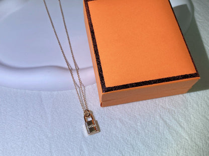¡®lume Jewelry¡¯HM ADVANCED NICHE LOCK HEAD NECKLACE DIAMONDS