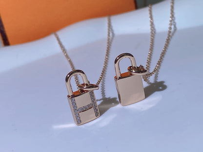 ¡®lume Jewelry¡¯HM ADVANCED NICHE LOCK HEAD NECKLACE DIAMONDS