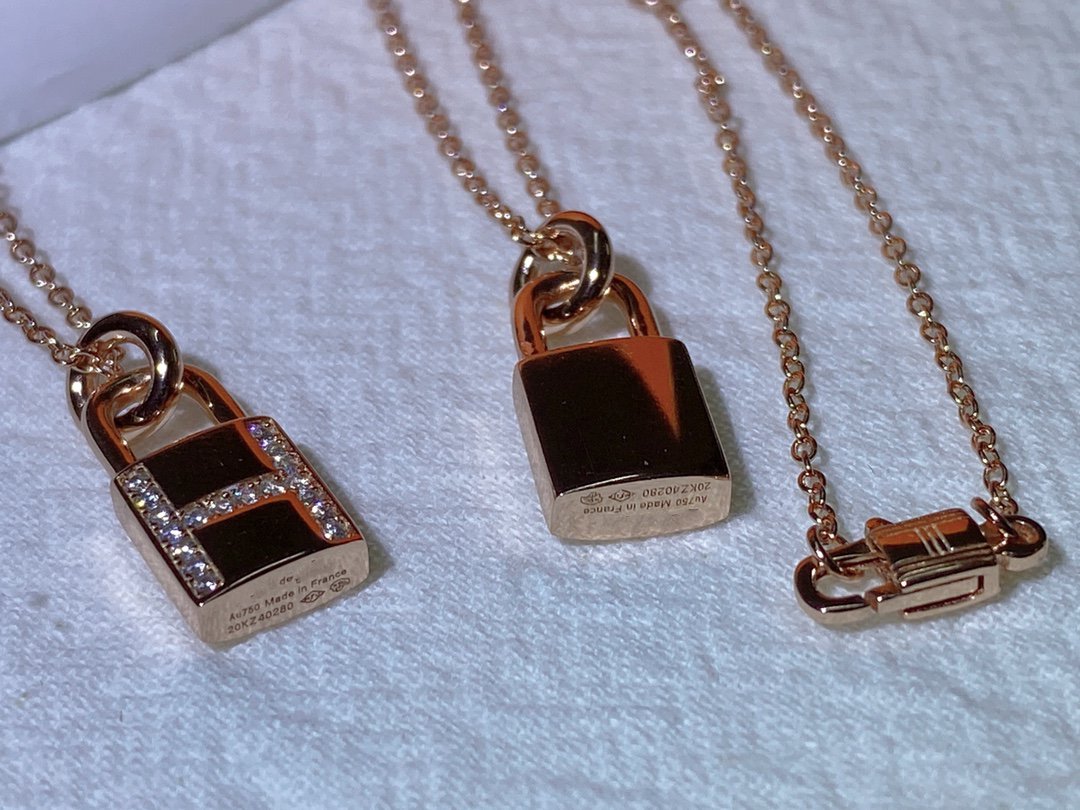 ¡®lume Jewelry¡¯HM ADVANCED NICHE LOCK HEAD NECKLACE DIAMONDS