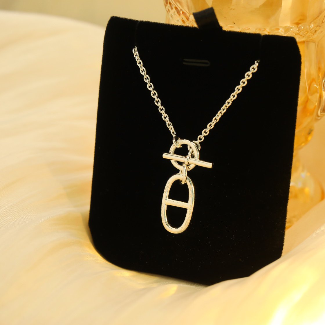 ¡®lume Jewelry¡¯HM CHAINE D'ANCRE PENDANT NECKLACE STERLING SILVER