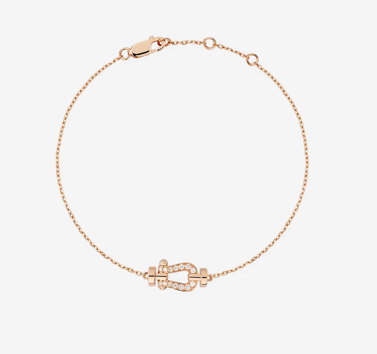 ¡®lume Jewelry¡¯FORCE 10 FULL DIAMOND BUCKLE CHAIN LINK MINI MODEL