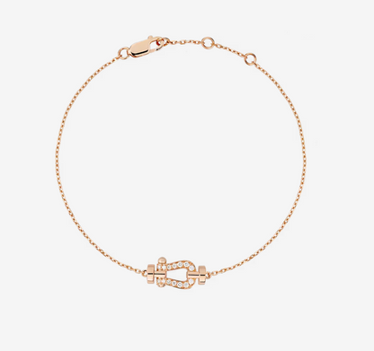 ¡®lume Jewelry¡¯FORCE 10 FULL DIAMOND BUCKLE CHAIN LINK MINI MODEL