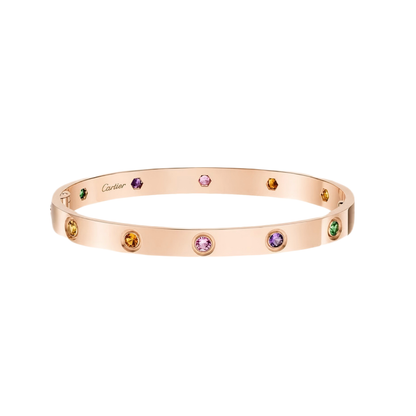 [lume Jewelry]2026 RAINBOW LOVE BRACELET 6.1MM  10 DIAMONDS