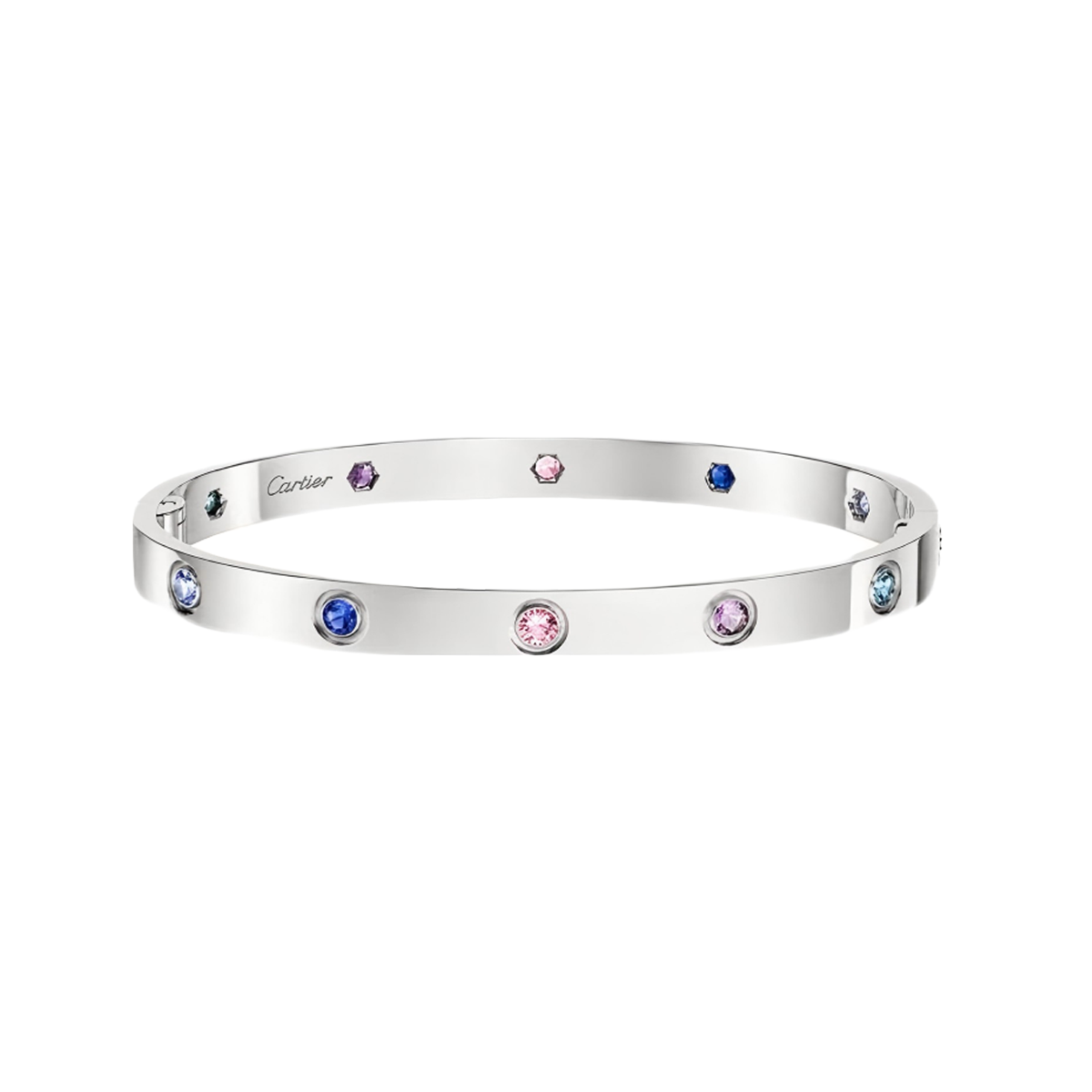 [lume Jewelry]2026 RAINBOW LOVE BRACELET 6.1MM  10 DIAMONDS