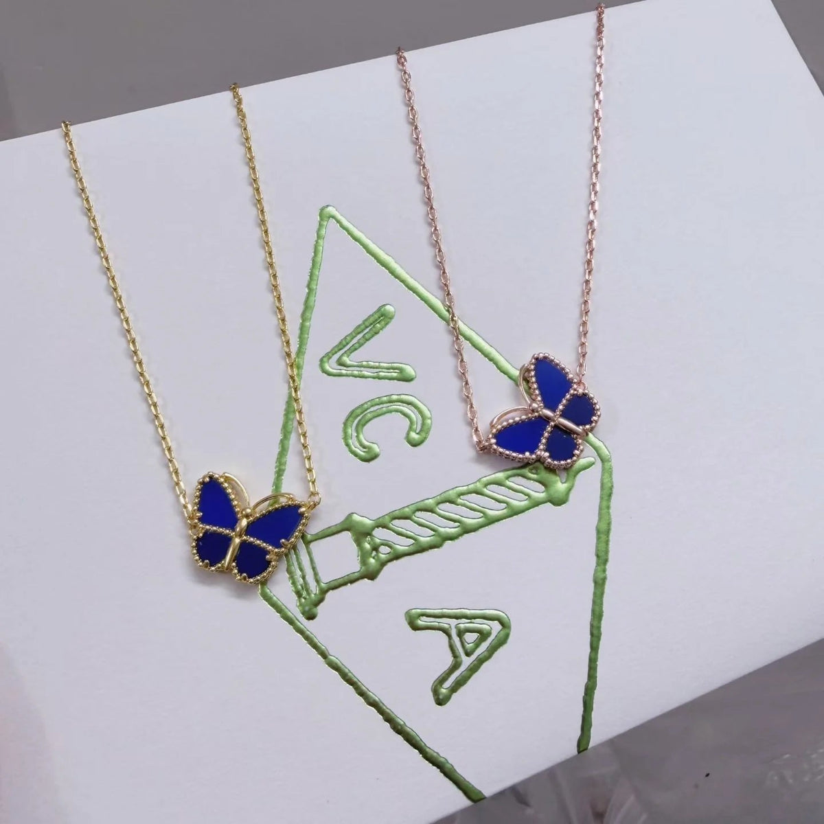 [lume Jewelry] 2026 NEW LUCKY BUTTERFLY 1 MOTIFS NECKLACE
