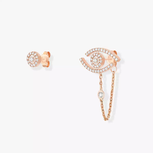 [lume Jewelry]Lucky Eye Diamond Earrings