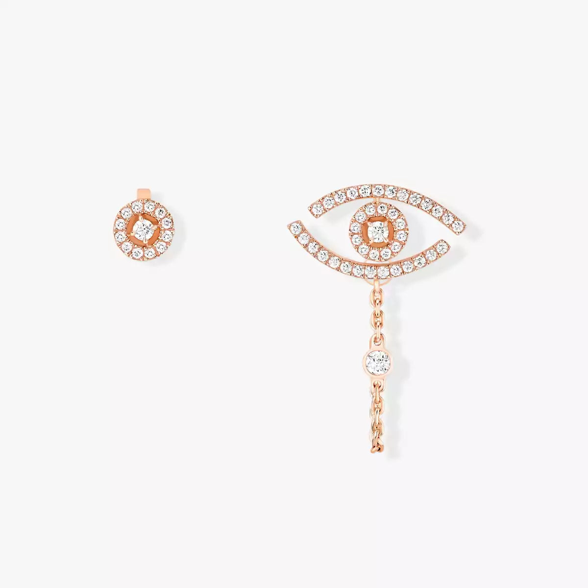 [lume Jewelry]Lucky Eye Diamond Earrings