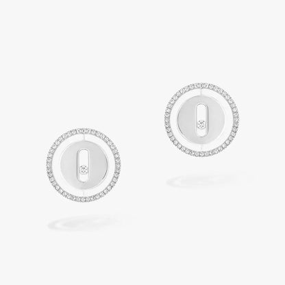 [lume Jewelry]Lucky Move Diamond Earrings