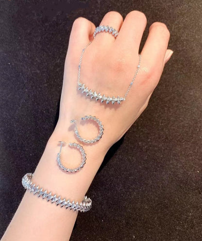 ¡®lume Jewelry¡¯CLASH SILVER BRACELET
