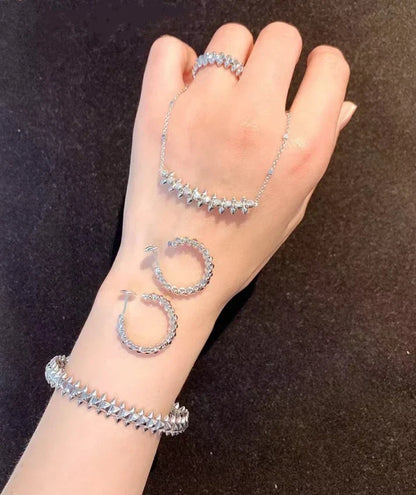 [lume Jewelry]CLASH PINK GOLD Silver   Gold  BRACELET