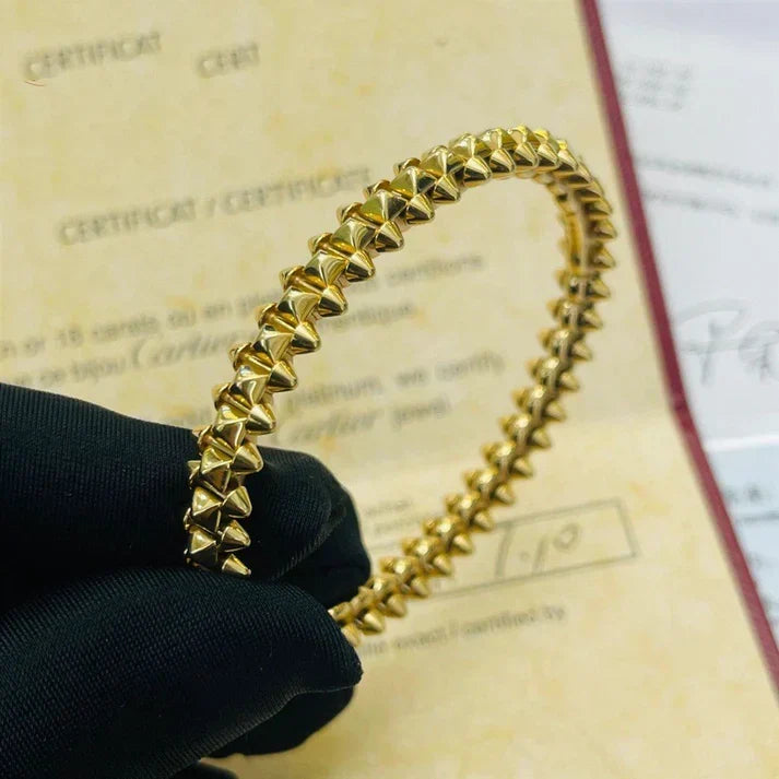 [lume Jewelry]CLASH PINK GOLD Silver   Gold  BRACELET