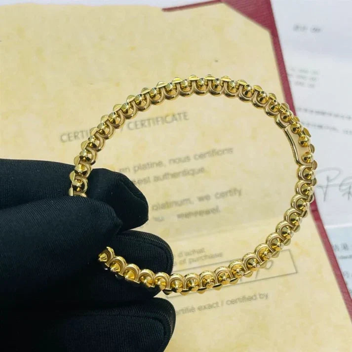 [lume Jewelry]CLASH PINK GOLD Silver   Gold  BRACELET