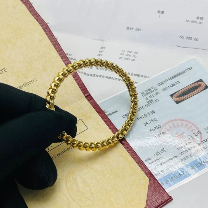 [lume Jewelry]CLASH PINK GOLD Silver   Gold  BRACELET