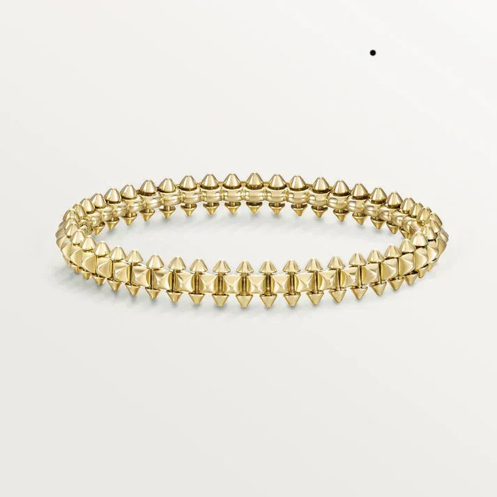 [lume Jewelry]CLASH PINK GOLD Silver   Gold  BRACELET