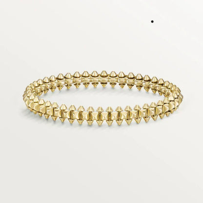 [lume Jewelry]CLASH PINK GOLD Silver   Gold  BRACELET