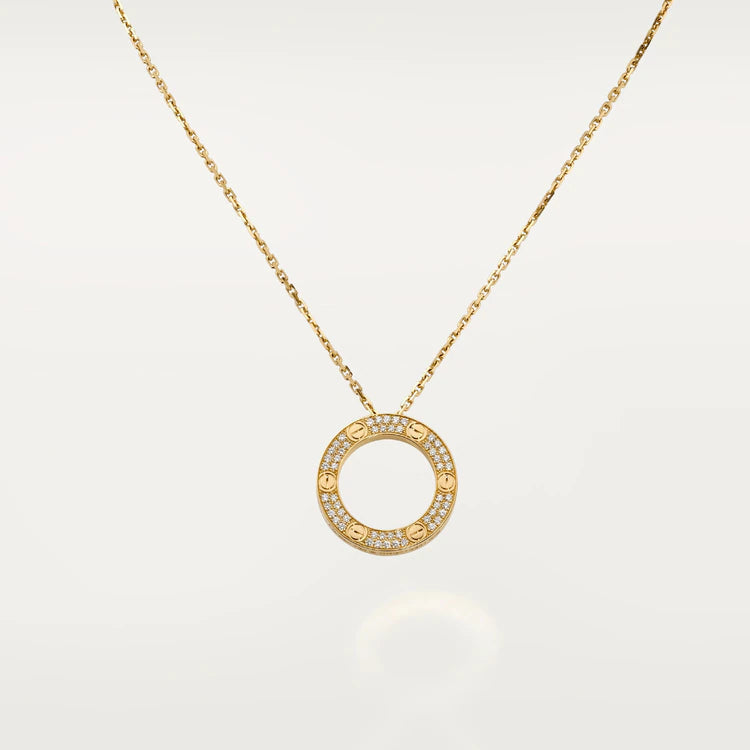 ¡®lume Jewelry¡¯LOVE NECKLACE ADJUSTABLE ROSE GOLD