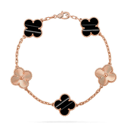 [lume Jewelry]New  CLOVER 5 MOTIF PULSAR STONE BRACELET COLLECTION