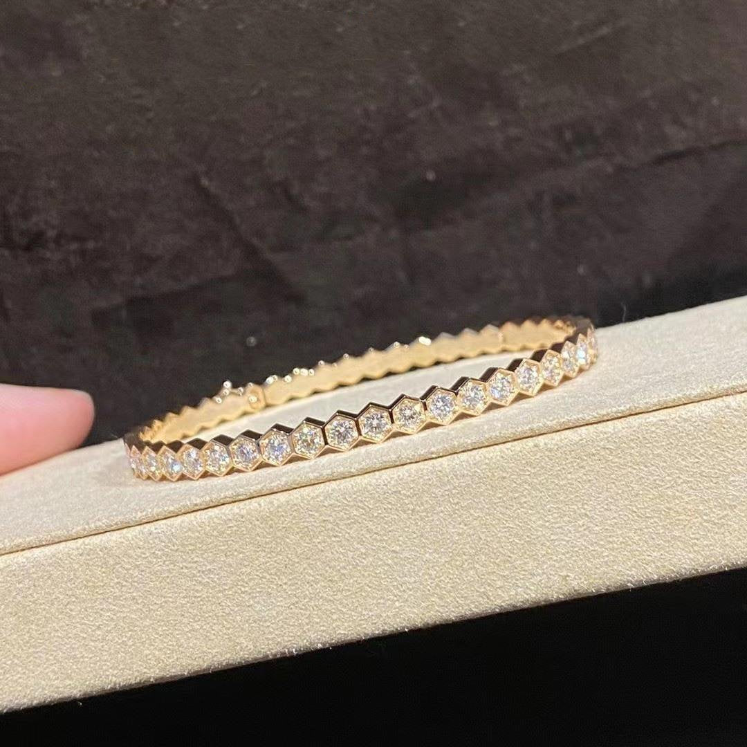 ¡®lume Jewelry¡¯BEE LOVE GOLD BRACELET FULL DIAMOND