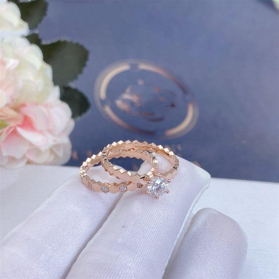¡®lume Jewelry¡¯BEE LOVE RING PINK GOLD DIAMOND