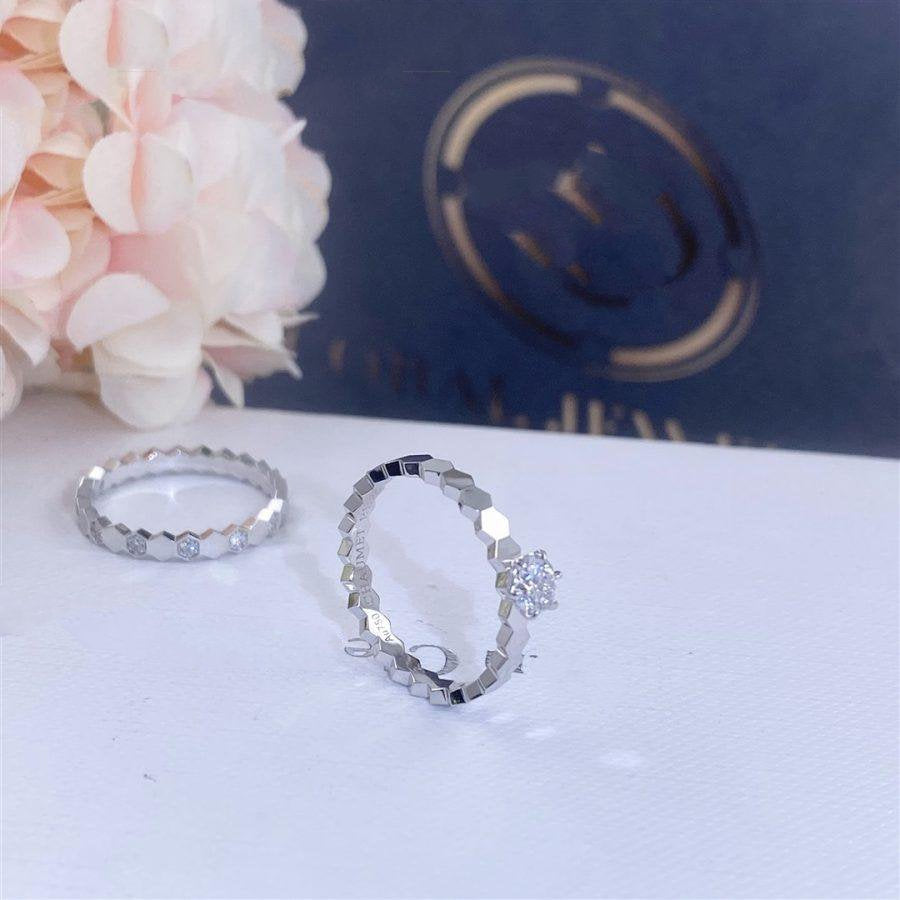 ¡®lume Jewelry¡¯BEE LOVE RING SILVER 1 DIAMOND