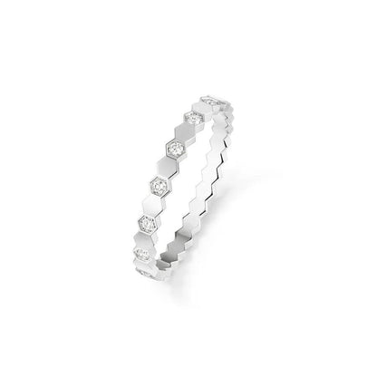 ¡®lume Jewelry¡¯BEE LOVE RING SILVER DIAMOND