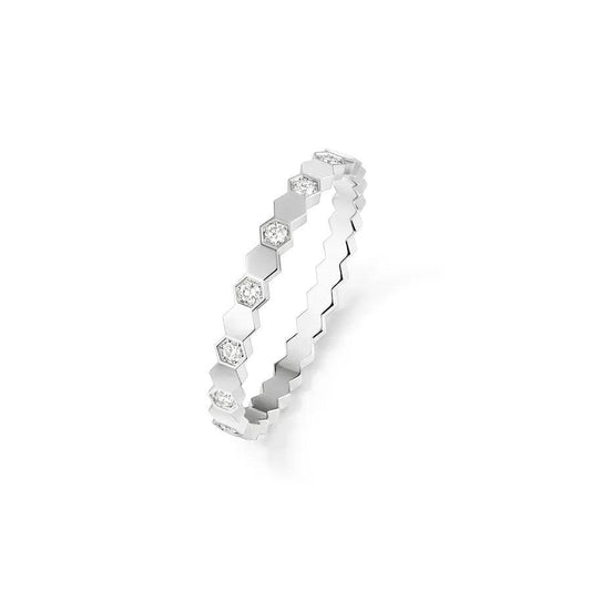¡®lume Jewelry¡¯BEE LOVE RING SILVER DIAMOND