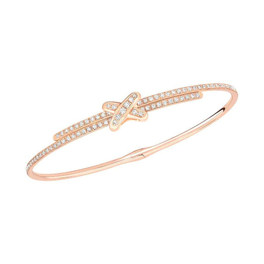 ¡®lume Jewelry¡¯JEUX DE BRACELET DIAMONDS PINK GOLD