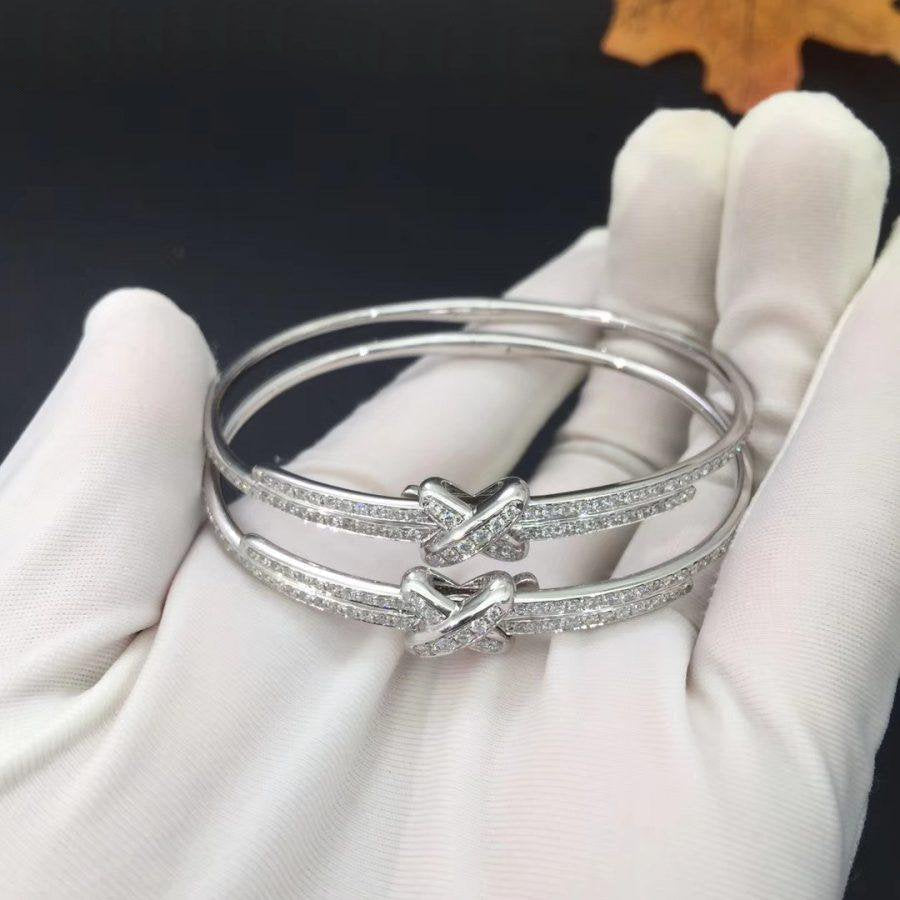 ¡®lume Jewelry¡¯JEUX DE BRACELET DIAMONDS SILVER