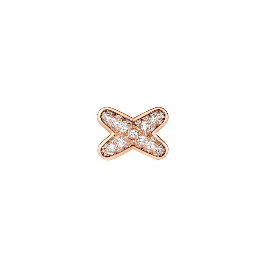 ¡®lume Jewelry¡¯JEUX DE PINK GOLD DIAMOND EARRINGS