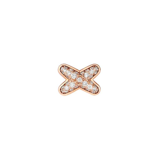 ¡®lume Jewelry¡¯JEUX DE PINK GOLD DIAMOND EARRINGS