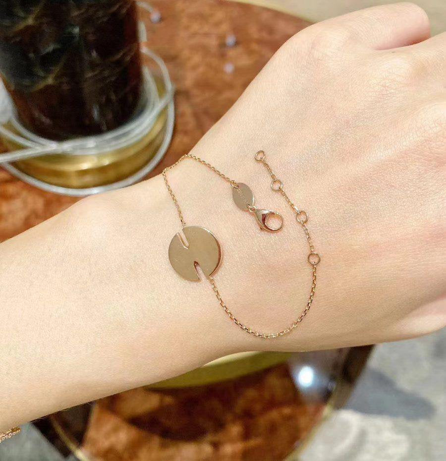 ¡®lume Jewelry¡¯JEUX DE BRACELET MOP PINK GOLD DIAMONDS
