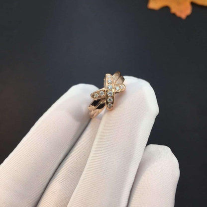 ¡®lume Jewelry¡¯JEUX DE PINK GOLD DIAMOND RING