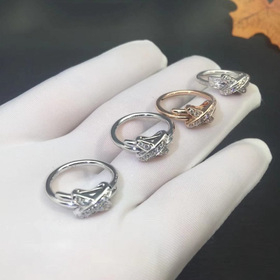 ¡®lume Jewelry¡¯JEUX DE SILVER DIAMOND RING