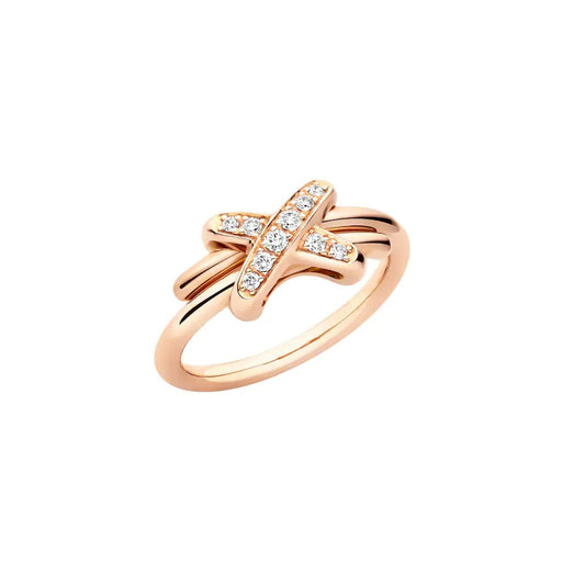 ¡®lume Jewelry¡¯JEUX DE PINK GOLD DIAMOND RING